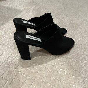 Steve Madden Esmeralda Slide Mule Sandals black size 9, never worn